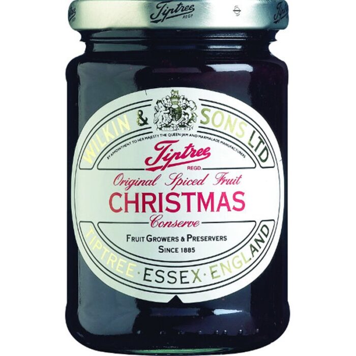A jar of Tiptree Christmas Conserve