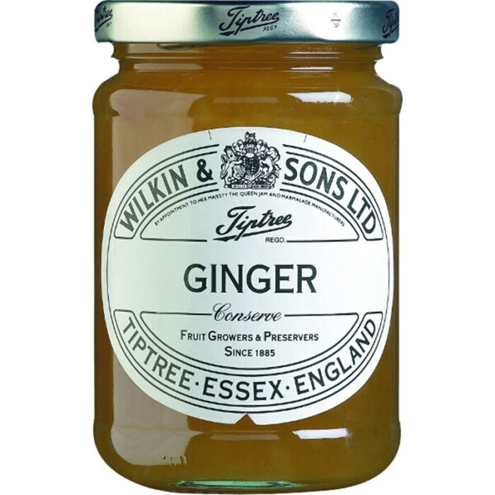 Single tiptree Ginger glass jar