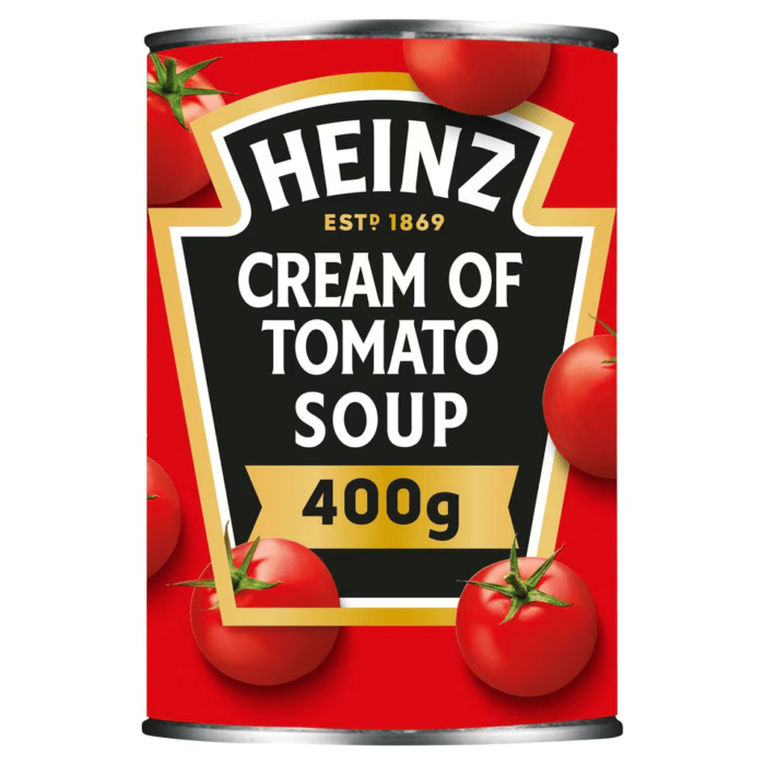Heinz Tomato Soup can, 400g