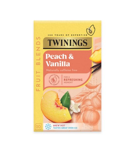 Twinings Peach & Vanilla 20 teabags